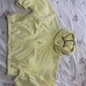 Gymshark Light Yellow Hoodie